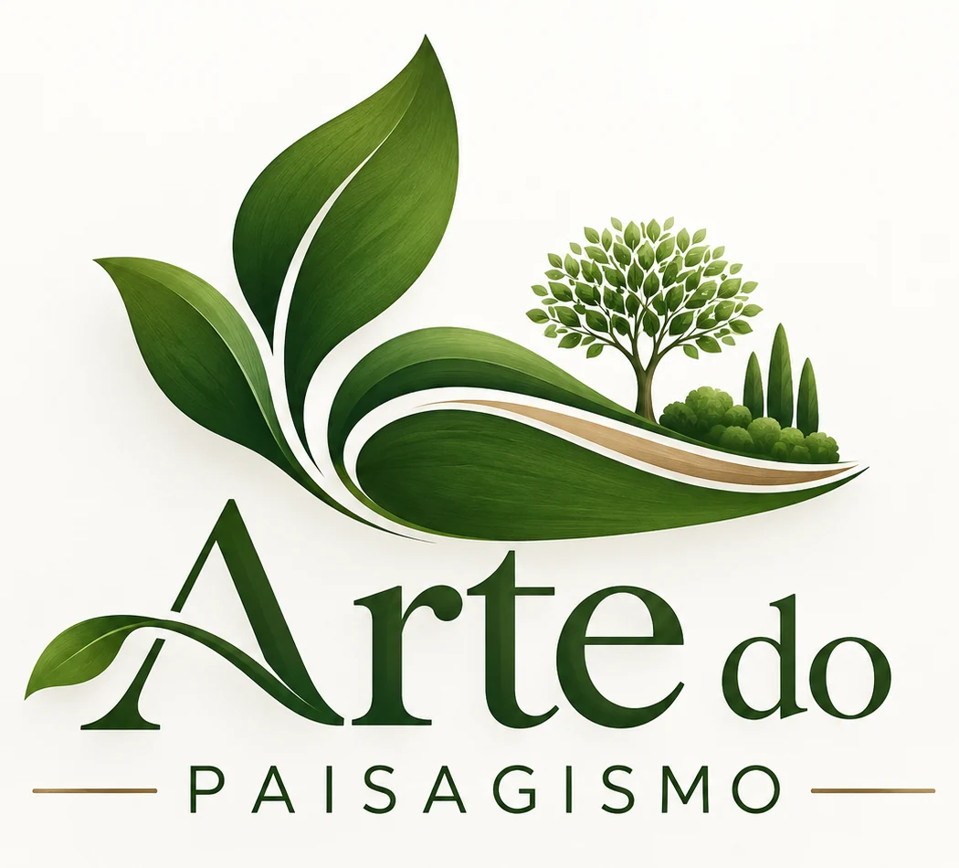 Logomarca demonstrativa Arte do Paisagismo